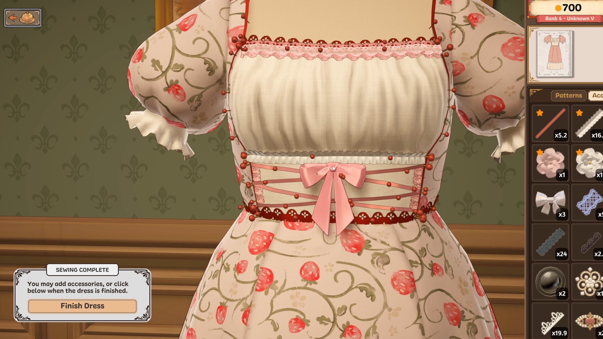 A dress in Dressmaker