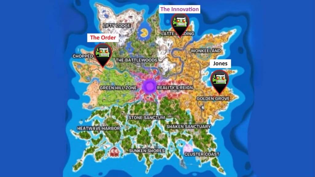 How to talk to The Innovation, Jones, and The Order about Geno in Fortnite Chapter 7, season 4