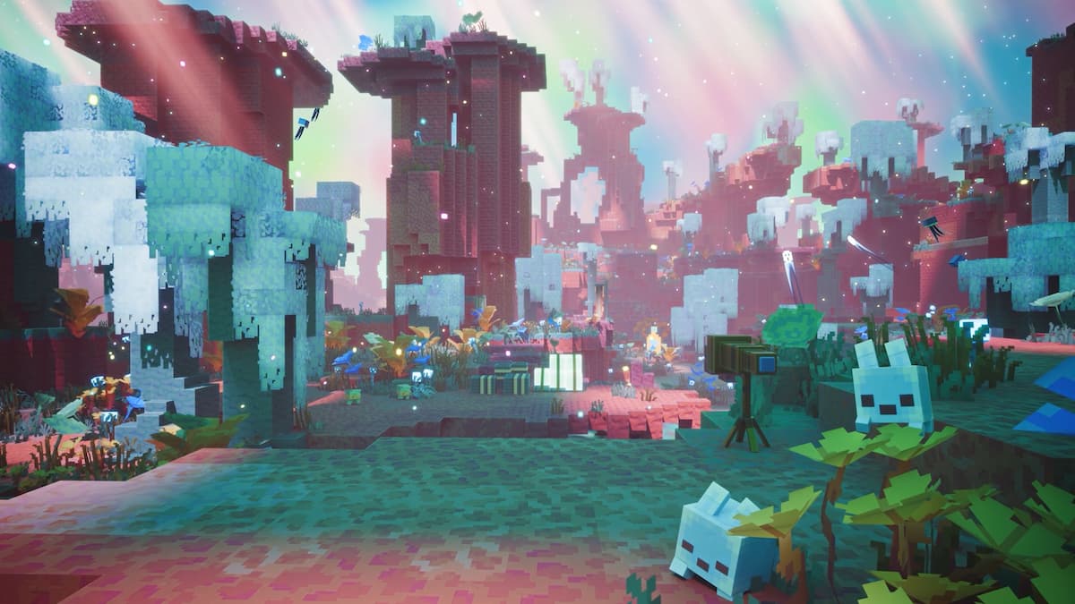 The Sift Dimension in Minecraft Dungeons 2.