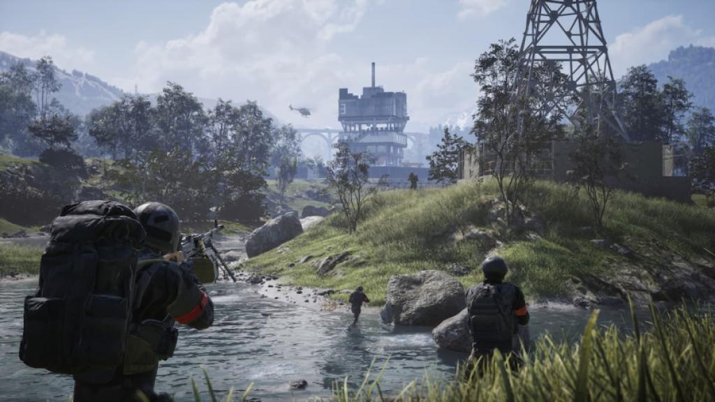 Players assaulting a tower in Wardogs.