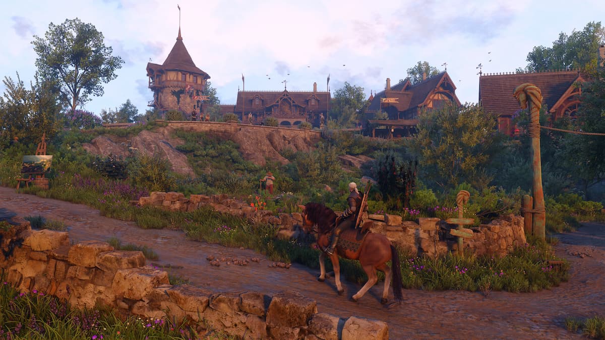 Dandelion's villa in Lettenhove in The Witcher 3: Songs of the Past.