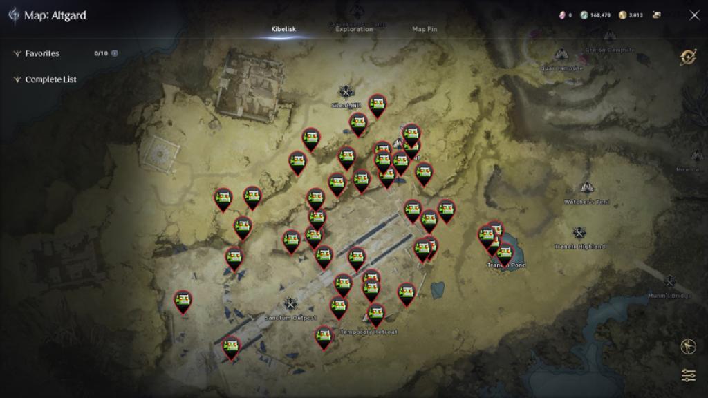 Altgard hidden cube locations