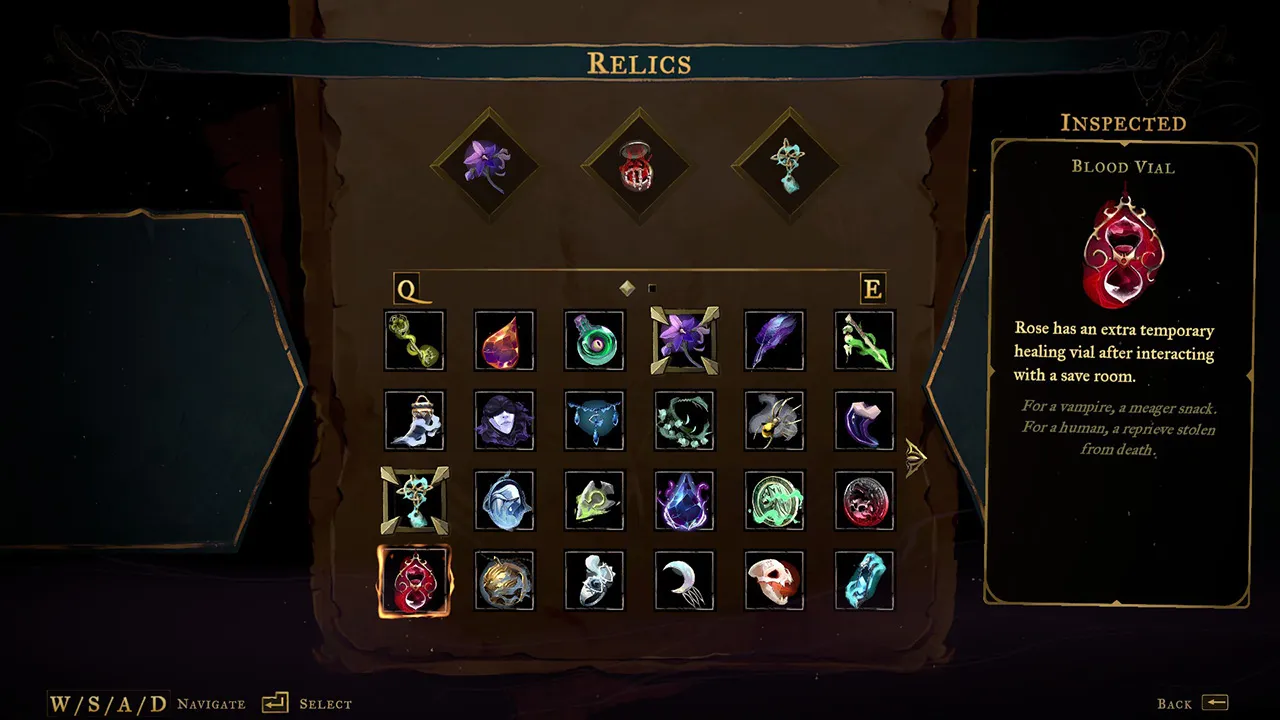 Relic Table All Castlevania: Belmont's Curse relic locations and how to get them ...