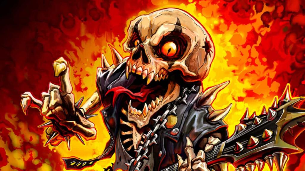 A guitar-wielding skeleton wearing a leather vest is the mascot for GTA 6's Chamber 106.6 FM.