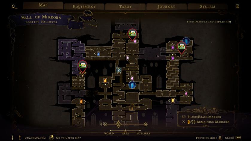 The location of all Hall of Mirrors Brave Heart Fragments.