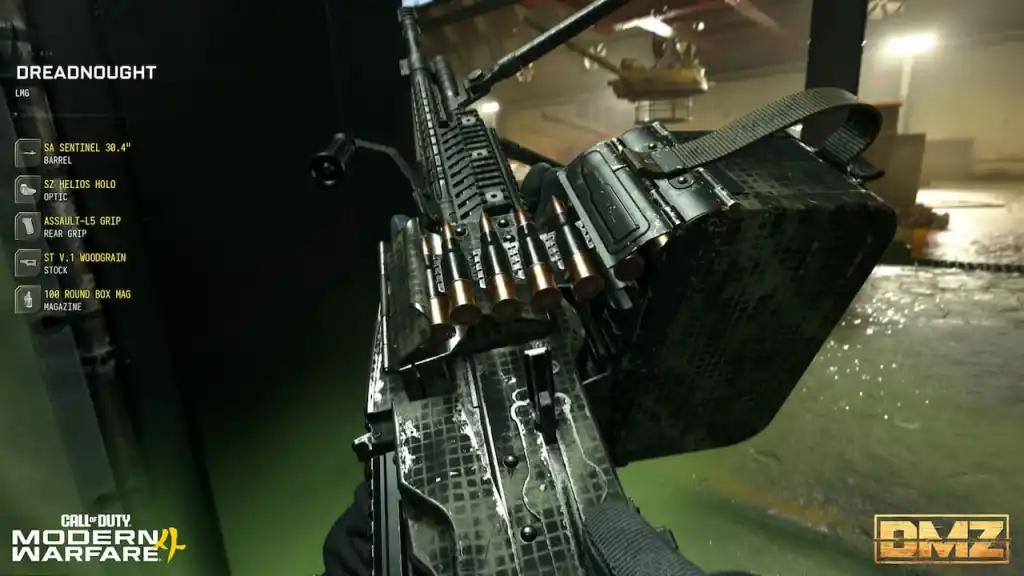 DMZ MW4 LMG