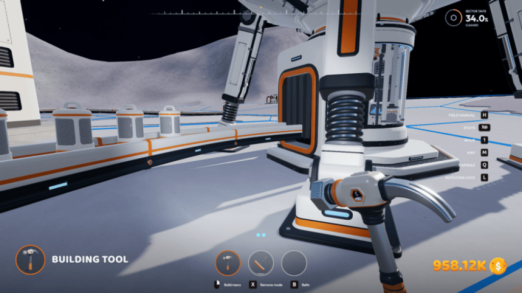 Capsule Catcher in Moon Sweepers