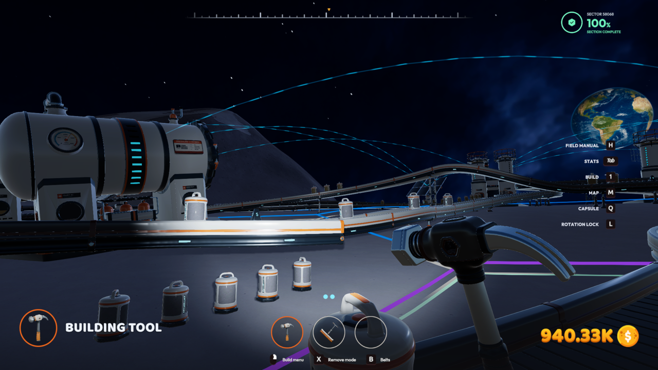 Solar Panels in Moon Sweepers