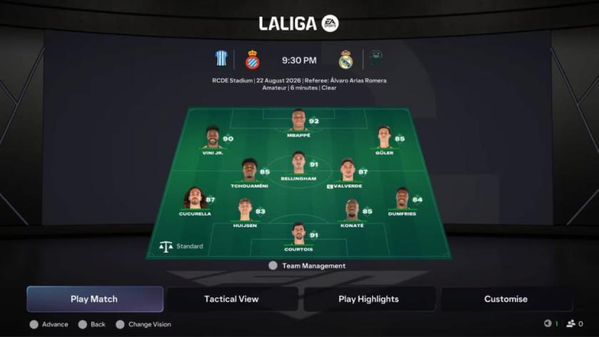 New visual system in FC 27