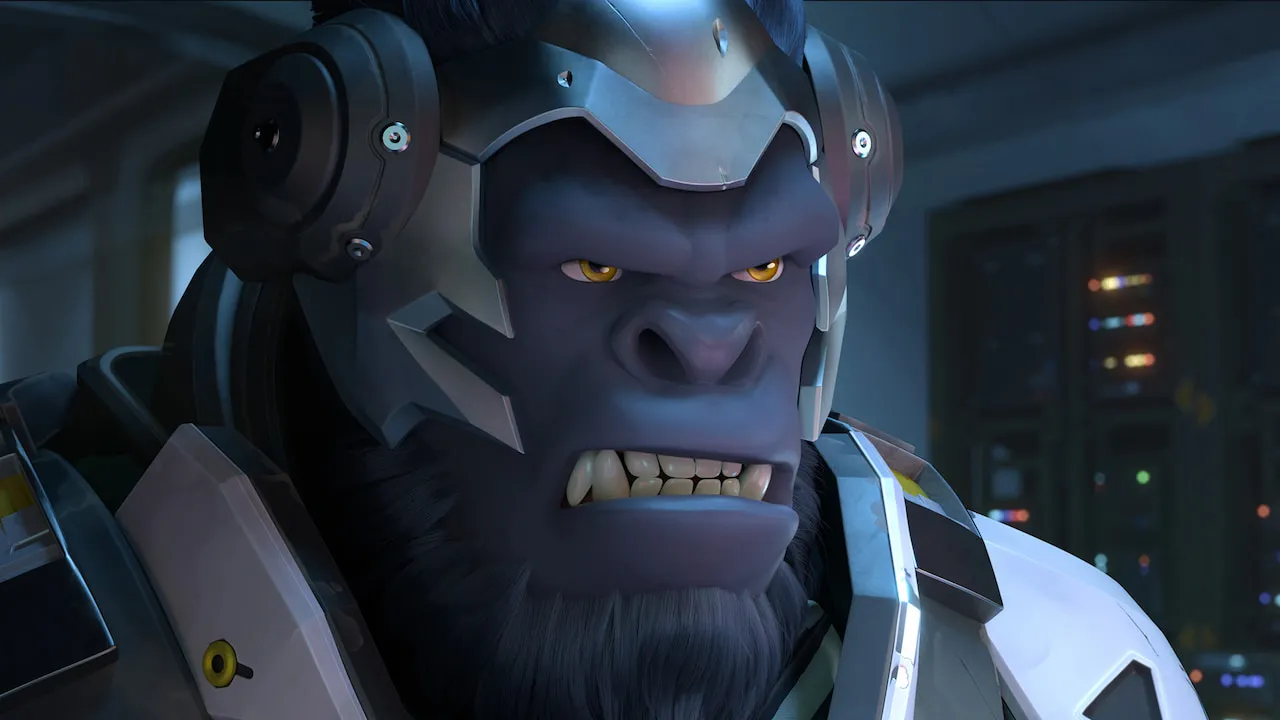 Winston's copypasta fever might be my favorite celebration of Overwatch