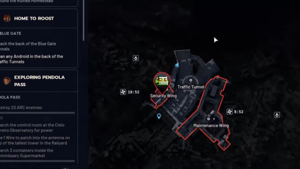 Confiscation room location in ARC Raiders