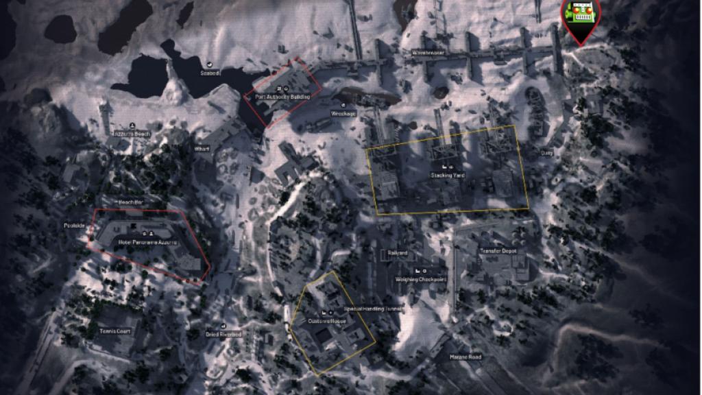 THe first location