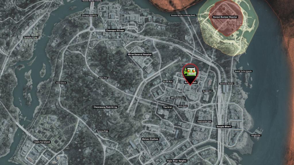 NuriGO mall location in DMZ