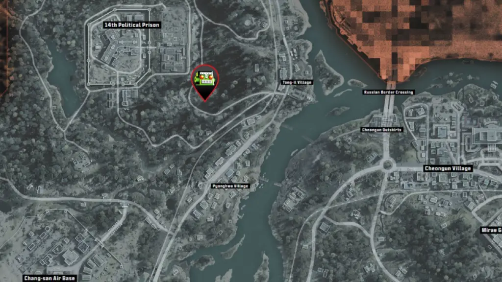 Bunker location in DMZ