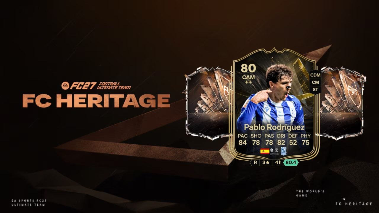 Pablo Rodriguez TOTW in FC 27