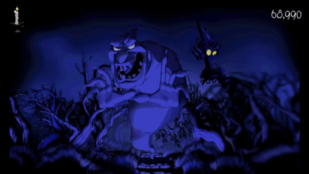 Respac the ghost from JumpStart Adventures 4th Grade: Haunted Island