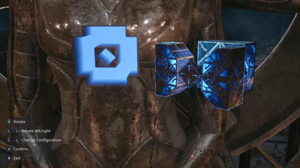 Second side of the Hand puzzle