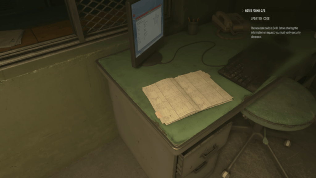 Updated Code note