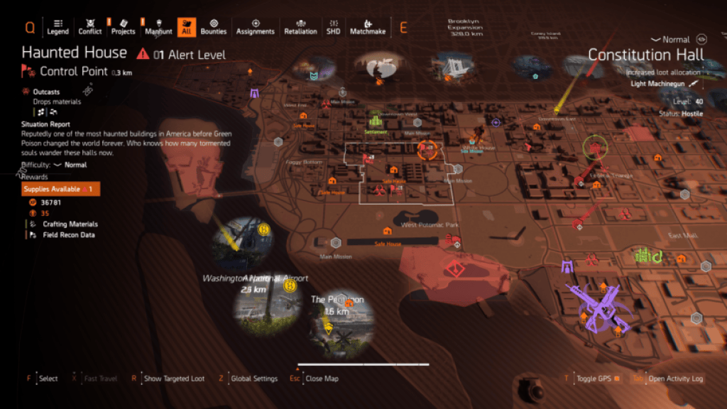Haunted House in The Division 2
