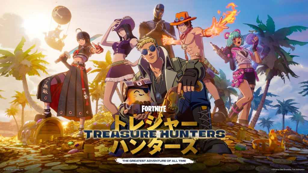 All fortnite treasure hunters battle pass skins