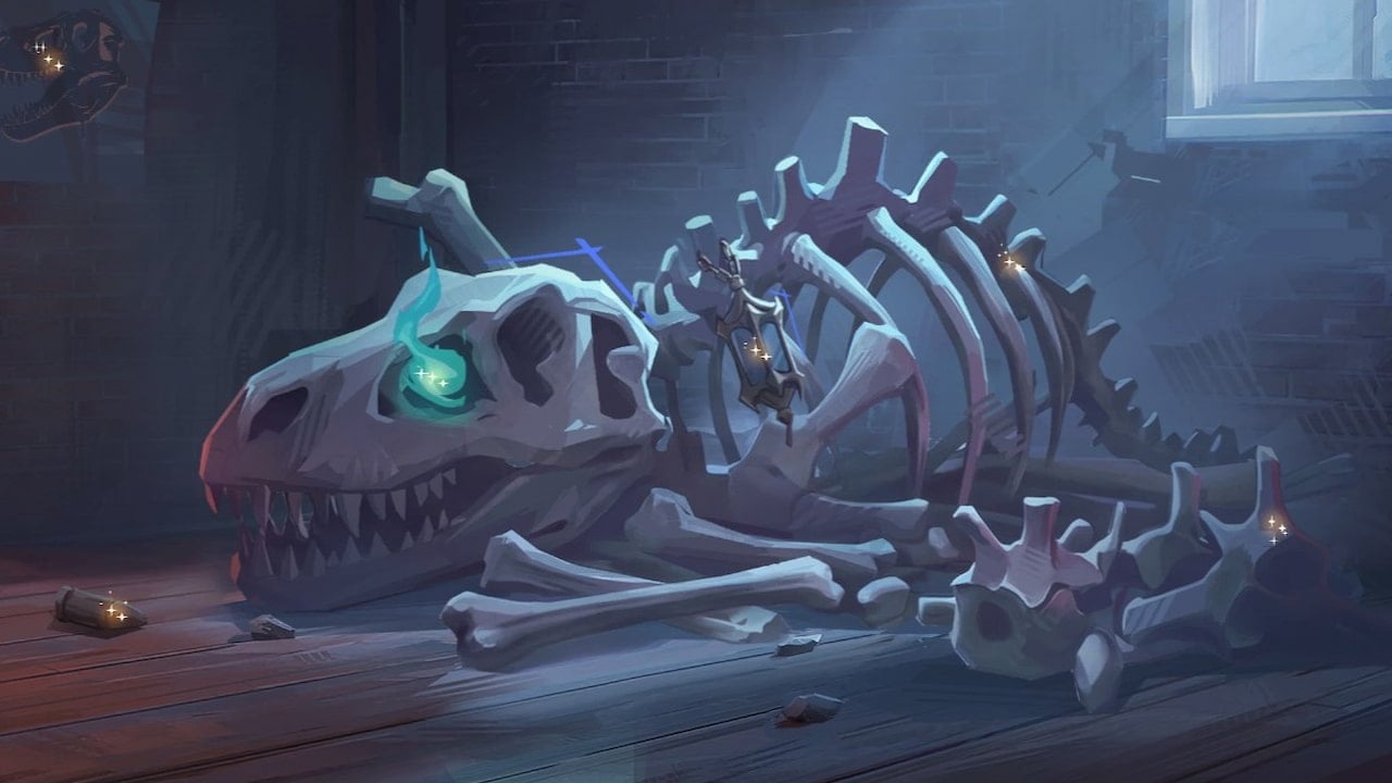 pile of dinosaur bones for chapter three in marvel rivals night of illusions event
