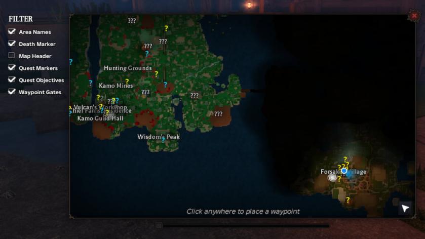 Clover RPG map 