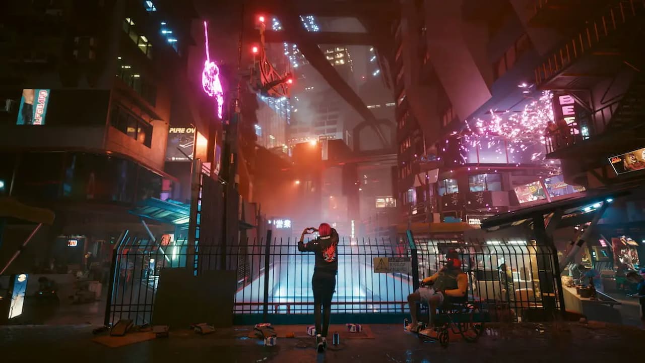 Exploring Night City
