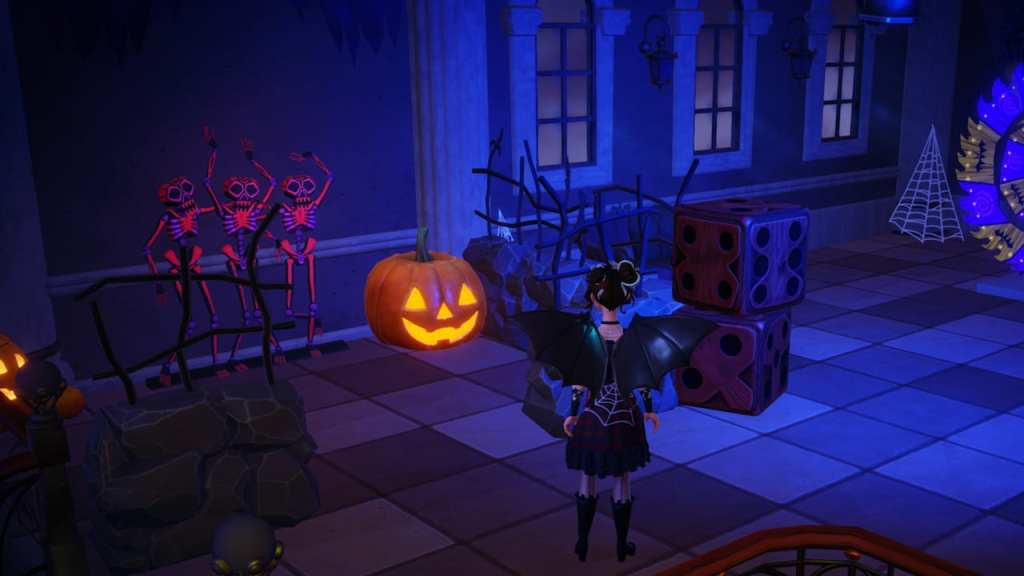 Dice and skeleton hidden smile spots in disney dreamlight valley