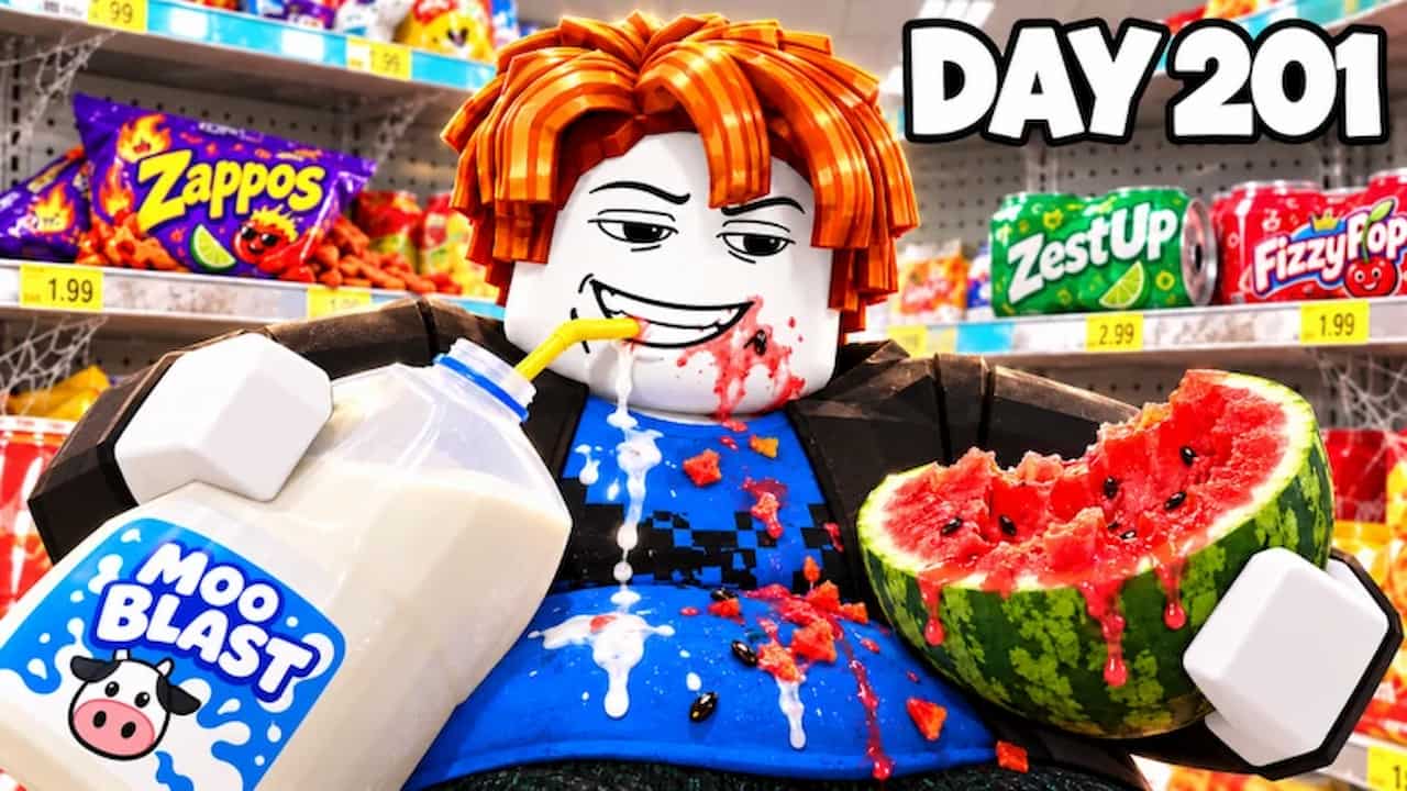 Promo for Eat Everything In A Grocery Store