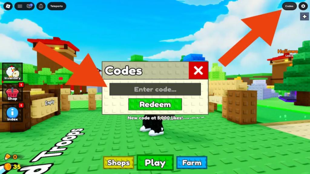 egg tower defense how to redeem codes