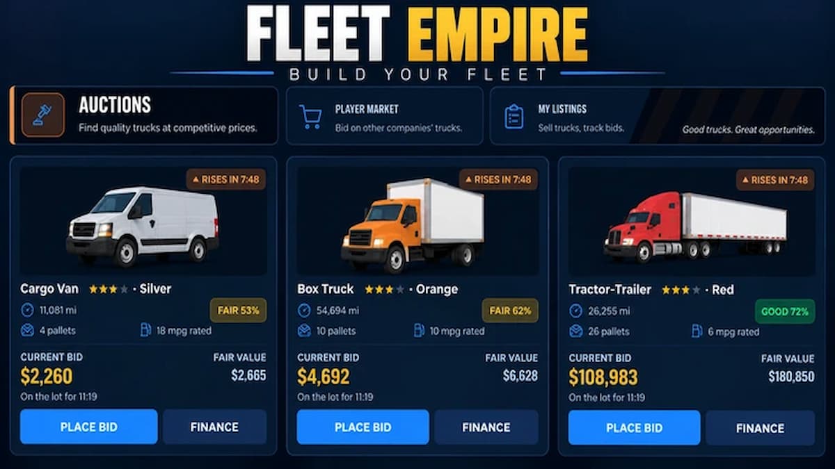Promo for Fleet Empire