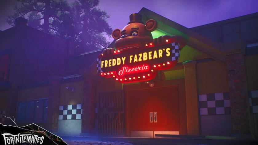 All Five Nights at Freddy’s character locations in Fortnite Fortnitemares