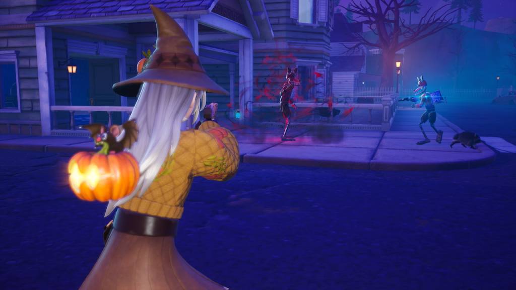 Freddy Krueger boss disguised as teammate in Fortnite Fortnitemares