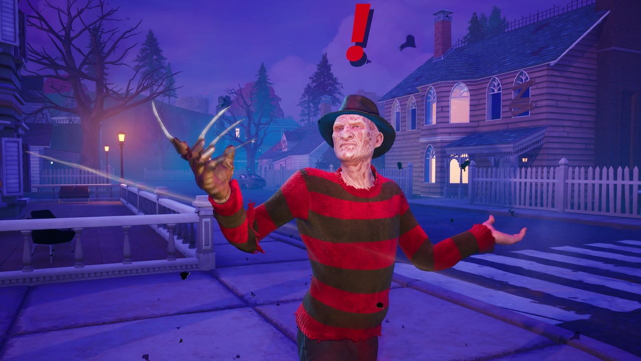 Freddy Krueger in Fortnite