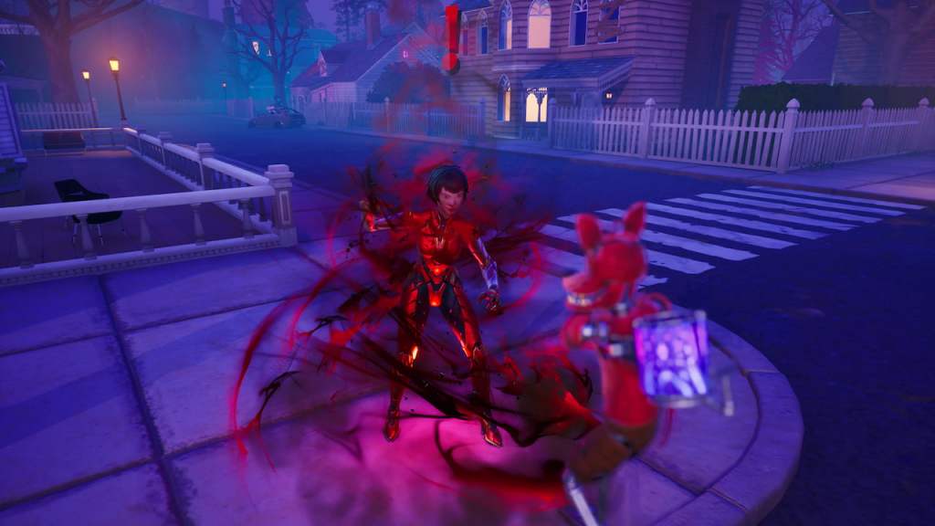 Freddy Krueger boss disguised as The Order in Fortnite