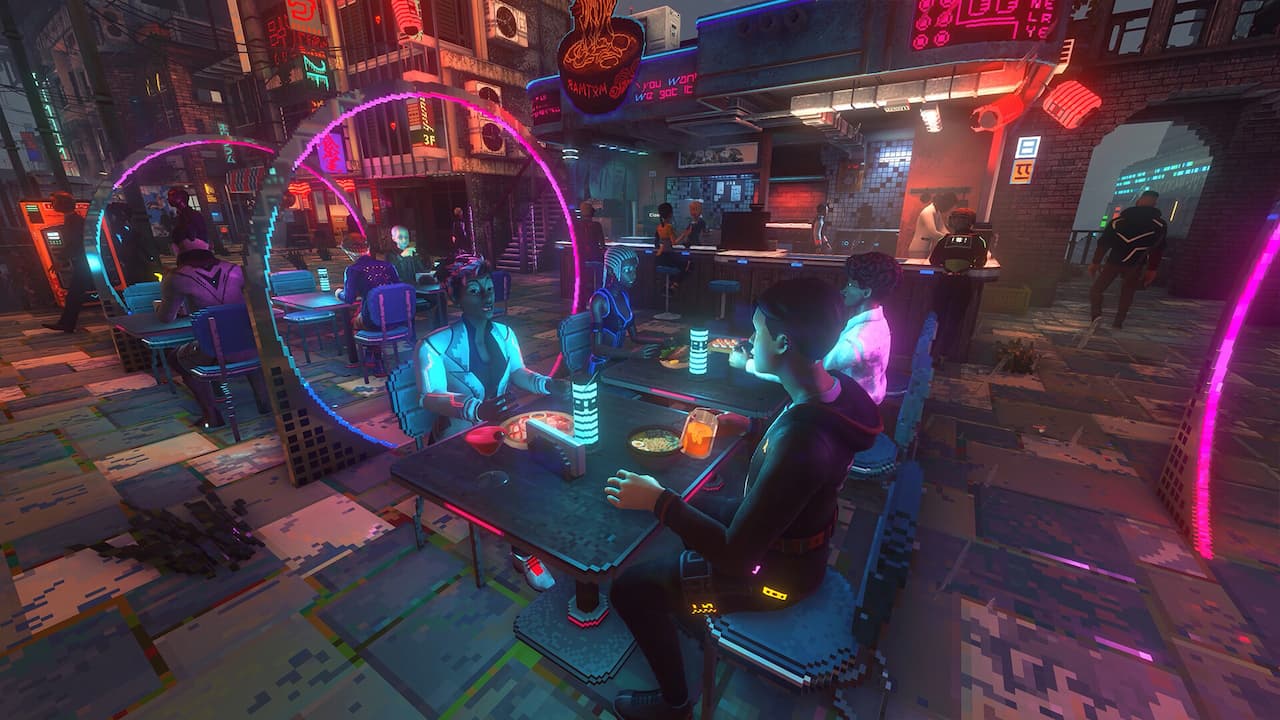 The restaurant in Nivalis Nights
