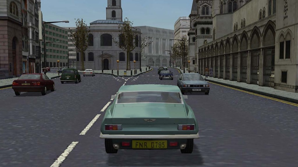 London streets in The Getaway