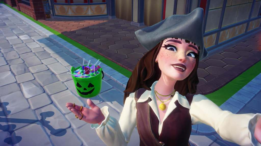 Green Trick-or-Treater's Bounty in Disney Dreamlight Valley