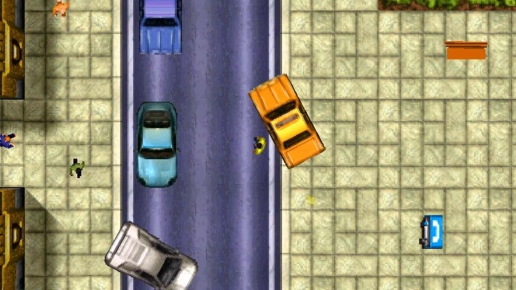 A street in the original GTA