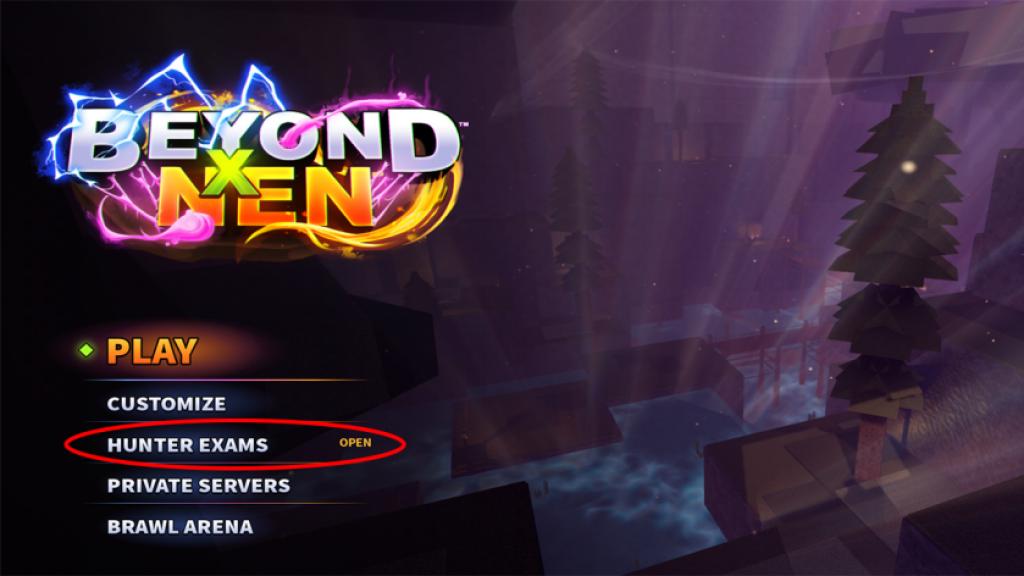 how to enter the hunter exam in beyond nen