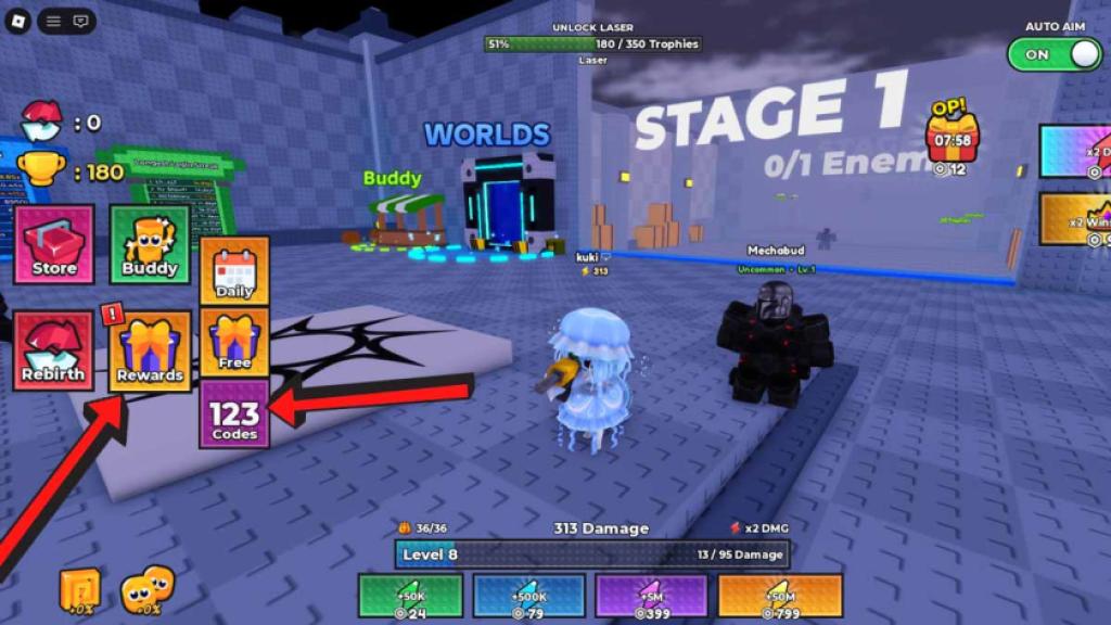 How To Redeem +1 DMG FPS Codes