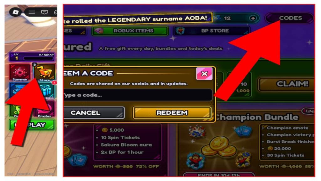 How to claim Bey Rivals codes.