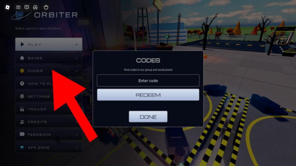 How to redeem Orbiter codes