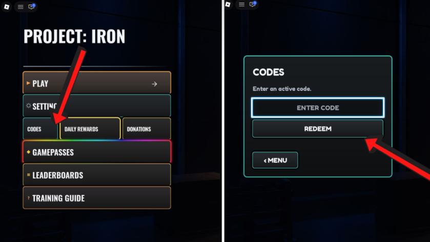 How To Redeem Project Iron Codes