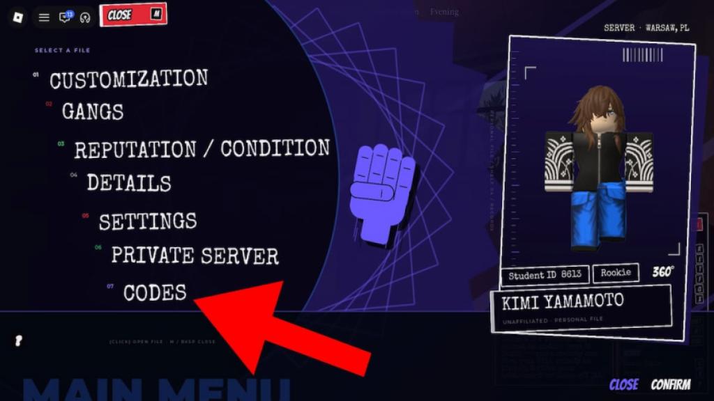 How to redem Revengers Re codes.