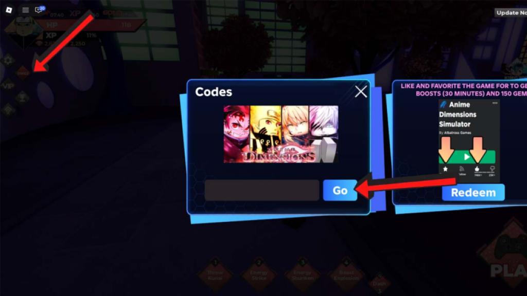 How To Redeem Anime Dimensions Codes
