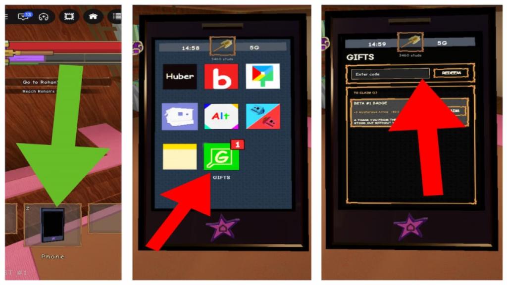 How to redeem Stand Out codes.