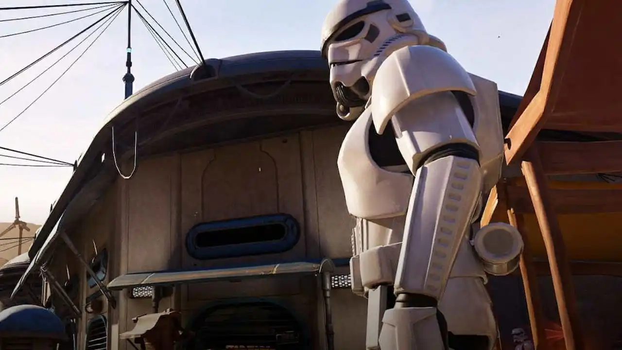 Fortnite Star Wars Galactic Battle promo image