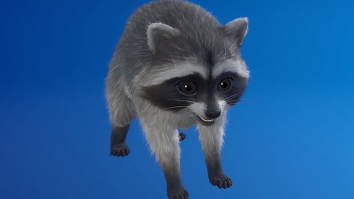 Jimothy the raccoon in fortnite