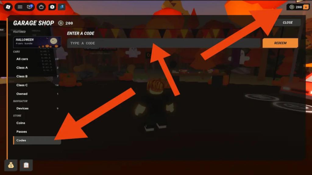 rally panic how to redeem codes